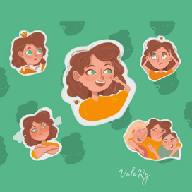 Стикеры/ обложка