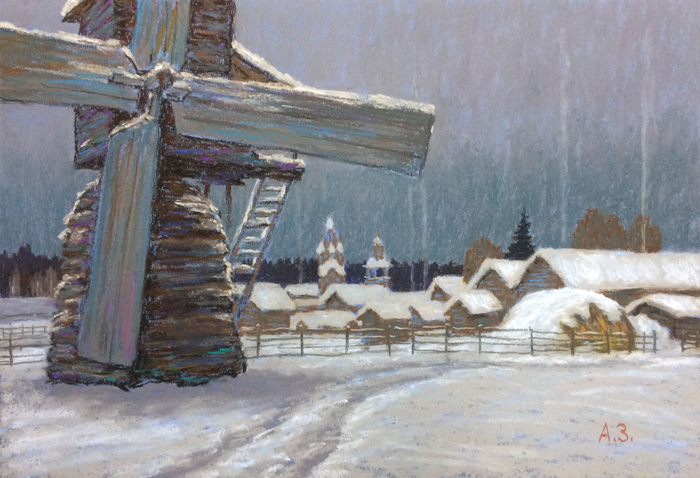 За околицей