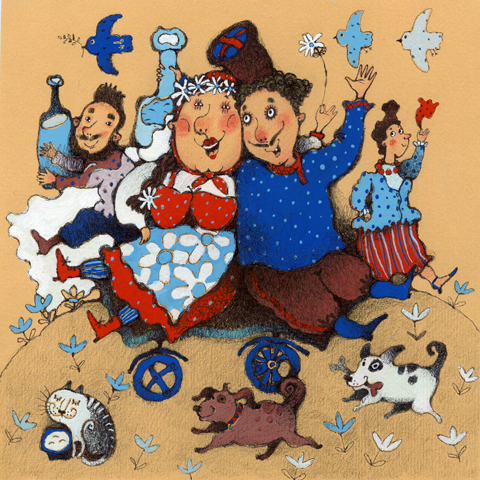 потешная свадьба