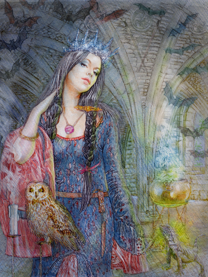 Герцогиня Альдона и ее приворотное зелье.