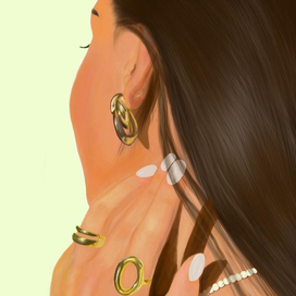 Девушка со спины