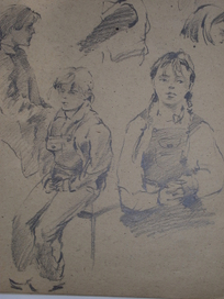 набросок (ученицы)