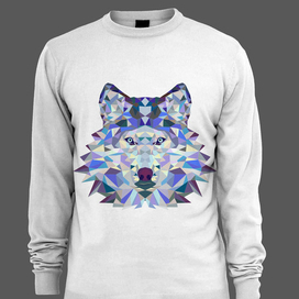 свитер с волком