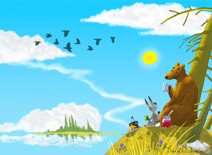 Грачи прилетели ))))