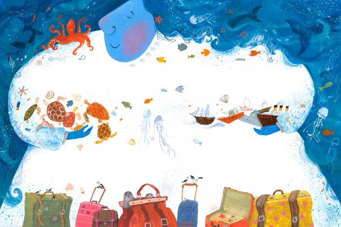 Море едет в гости