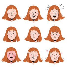 Эмоции персонажа