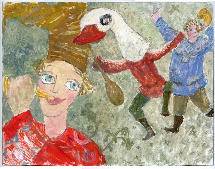 скоморошина"Вавило и скоморохи"