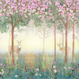 Deer in the forest