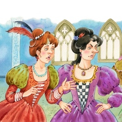 К сказке Шарля Перро "Золушка", для изд. Эксмо 