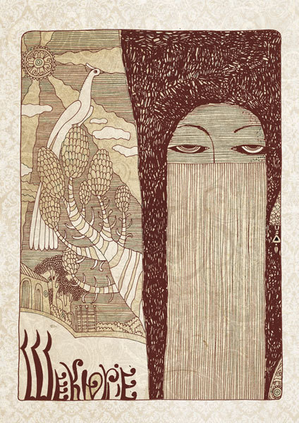 Илл. к роману О. Памука "Меня зовут красный". Я - Шекюре.