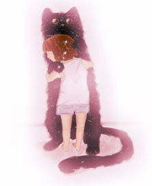 "детство - это когда твой кот старше тебя"