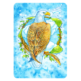 Орел. Персонаж для настольной психологической игры.