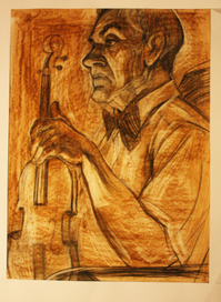 со скрипокой