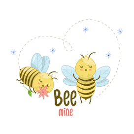 Влюбленные пчелки