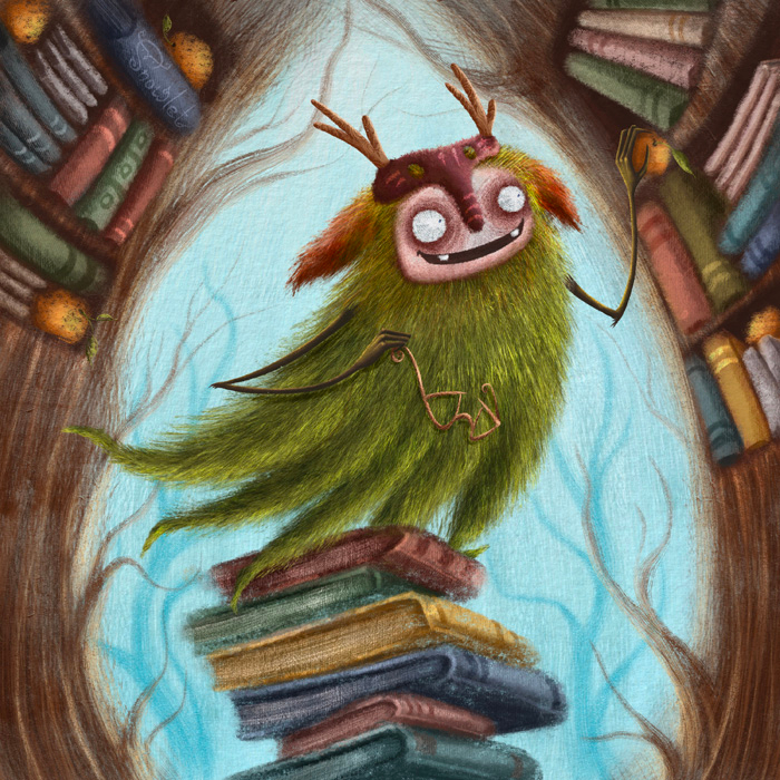 Лесной хранитель книг