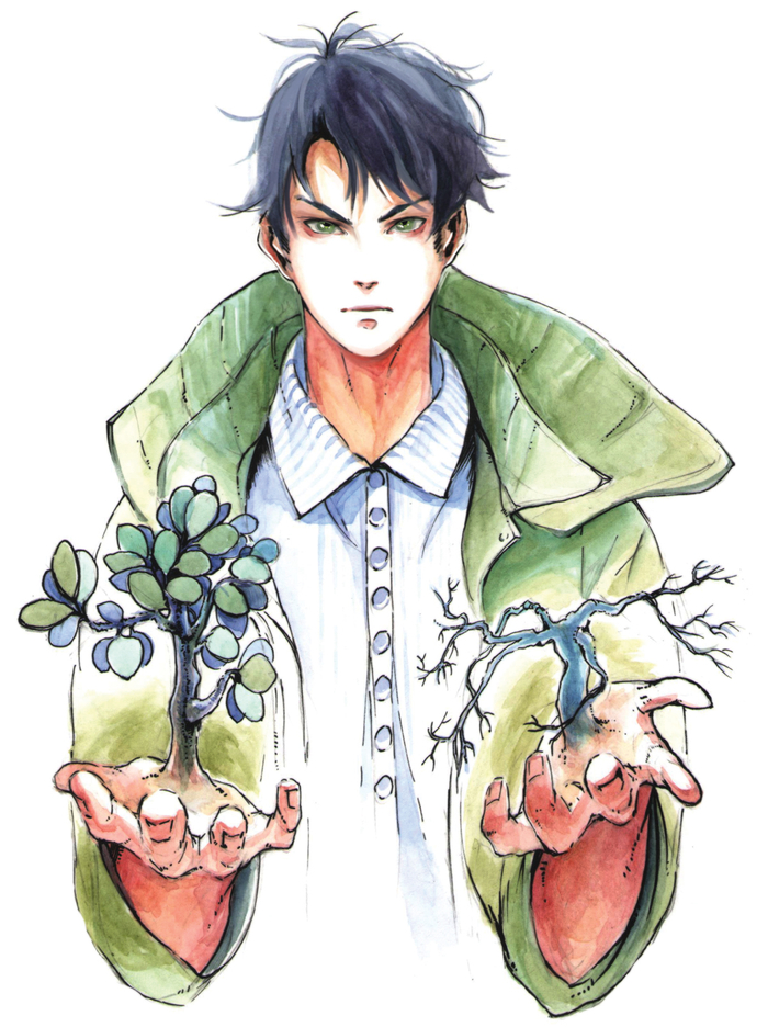 Обложка для манги "Nameless Hero"