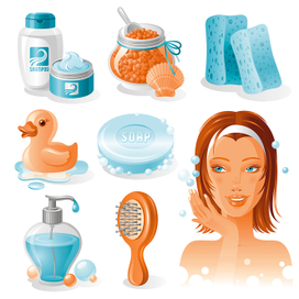 Набор иконок Купание