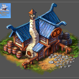 Мультяшная серия - таверна.