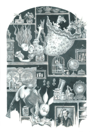 Иллюстрация к "Приключениям Алисы в Стране Чудес".