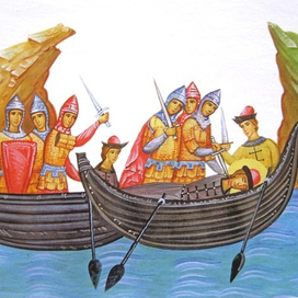 Полуполосная иллюстрация