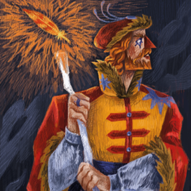 Финист-ясный сокол для тематической колоды таро