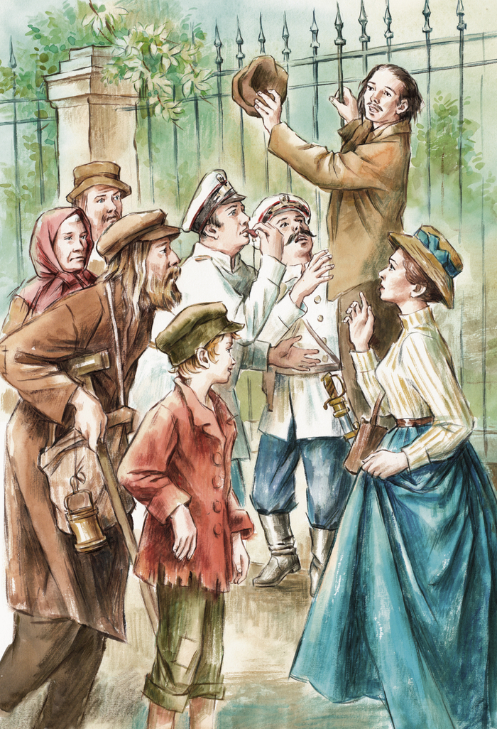 Митинг. К повести В.Катаева "Белеет парус одинокий".