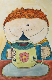 наслаждения пить чай