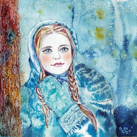 ✨ ❄ Иллюстрации к сказке "Снегурочка"! ❄ ✨  