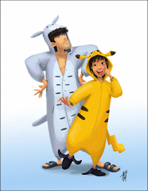 Пижамно-семейное