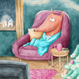 Рождественская иллюстрация