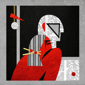 Иллюстрация к стихам В.Маяковского