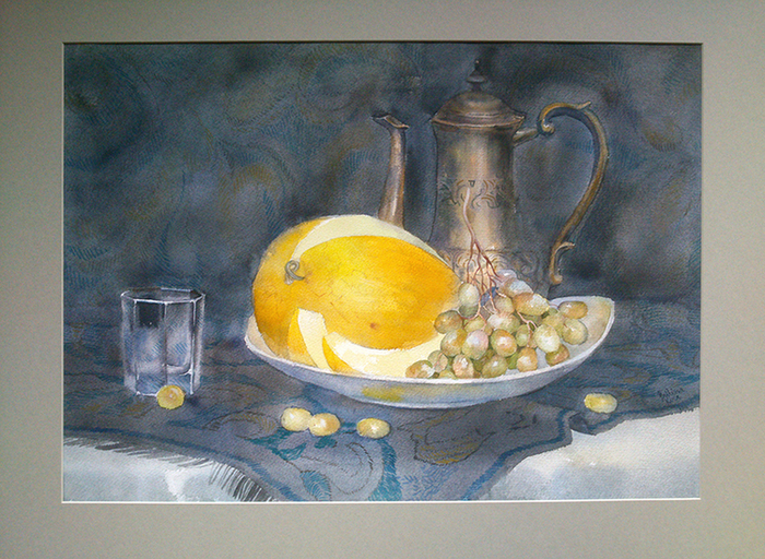 Натюрморт с дыней