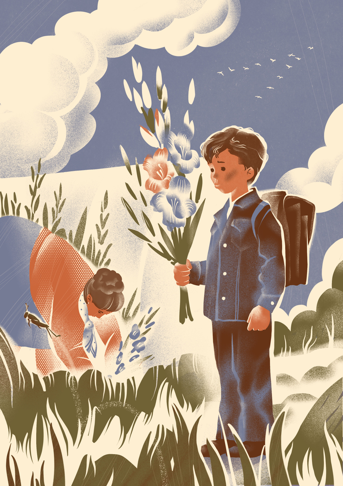 потому что гладиолус