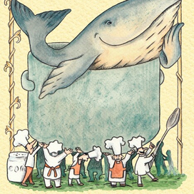 Кит (иллюстрация к стихотворению)