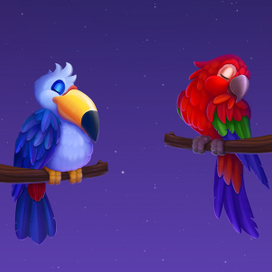 Персонажи для игры Tropical forest