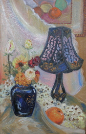 Натюрморт с лампой