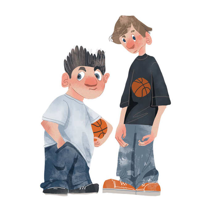 Персонажи подростки