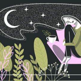 Иллюстрация упаковки чая