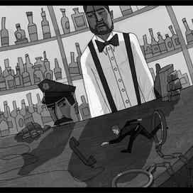 Концепт к студенческому мультфильму