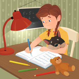 иллюстрация к детской книге о дружбе