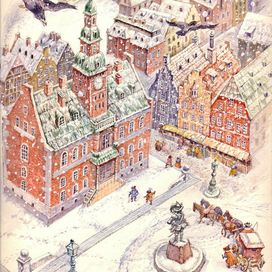 Ратуша 2. Собирательный образ на 17 век.