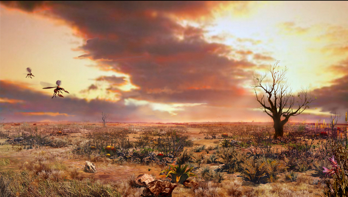 Ландшафт планеты "Матросская тишина"