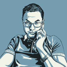 поп-арт портрет