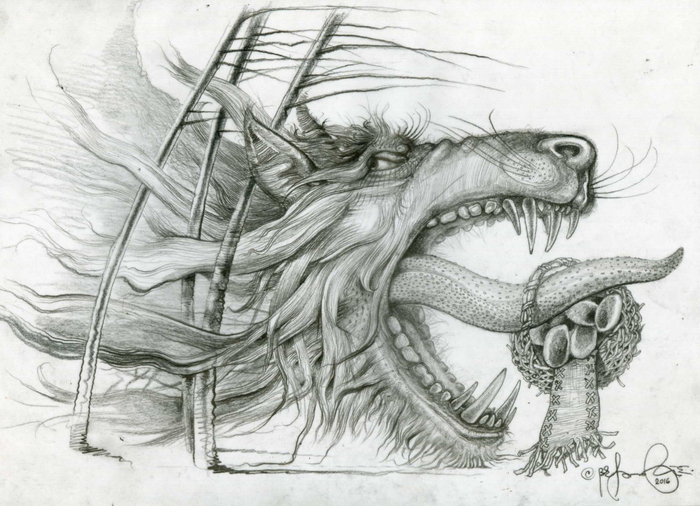 A true tale of the Grey Wolf and girl in red cap. 