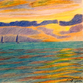 Морской закат