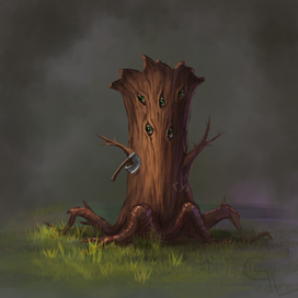 Глазастое дерево