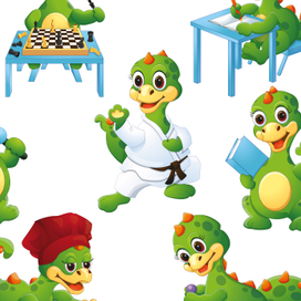 Бренд-персонаж малыш Гринни