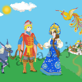 Персонажи сказки Конёк-горбунок