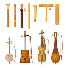 Классические музыкальные инструменты