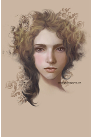 портрет девушки